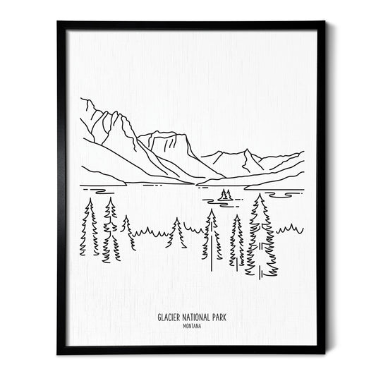 Glacier National Park, Montana Art Print