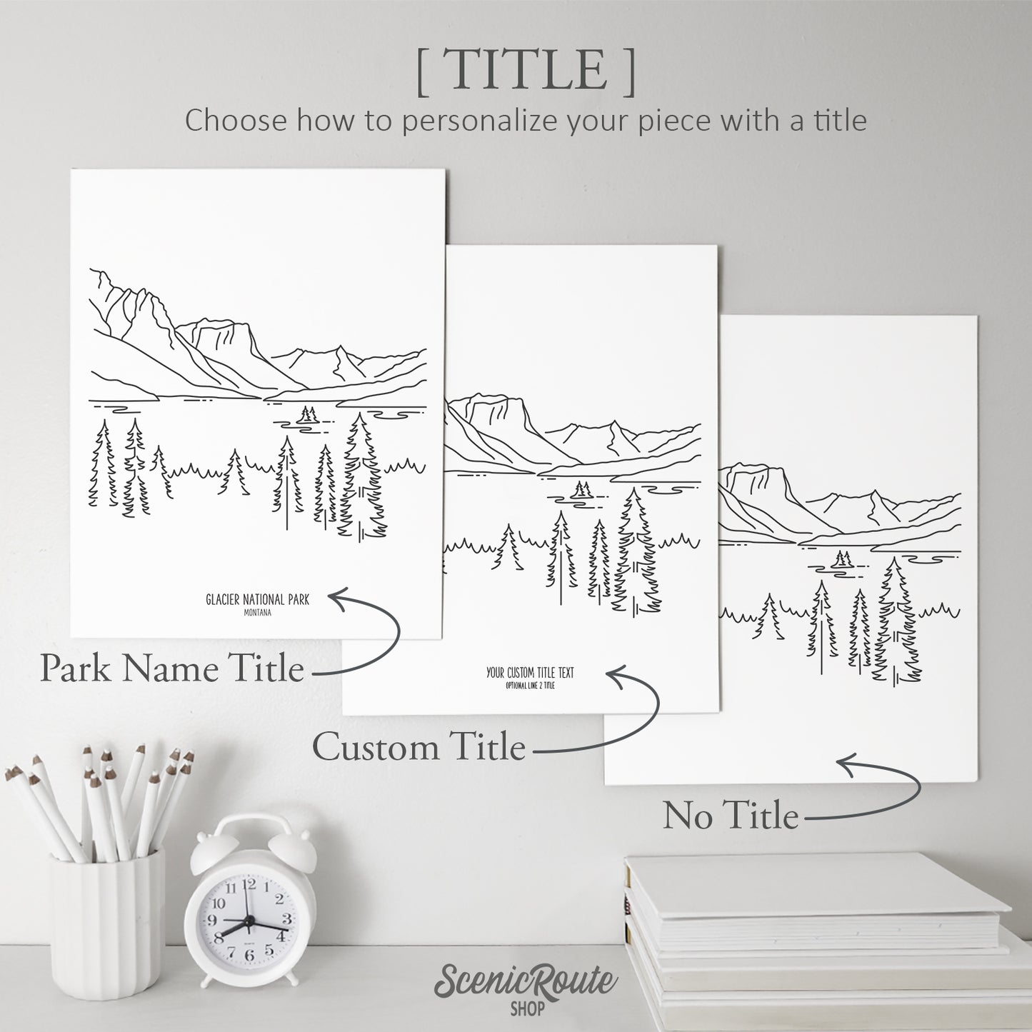 Glacier National Park, Montana Art Print
