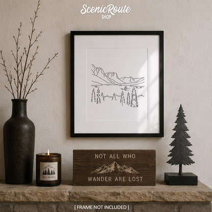Glacier National Park, Montana Art Print