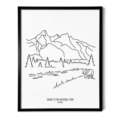 Grand Teton National Park, Wyoming Art Print