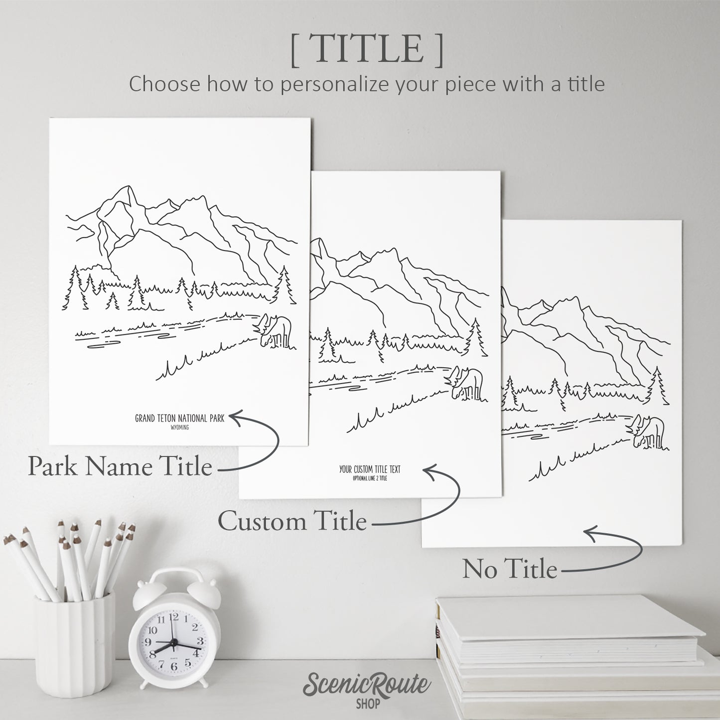 Grand Teton National Park, Wyoming Art Print