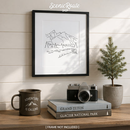 Grand Teton National Park, Wyoming Art Print