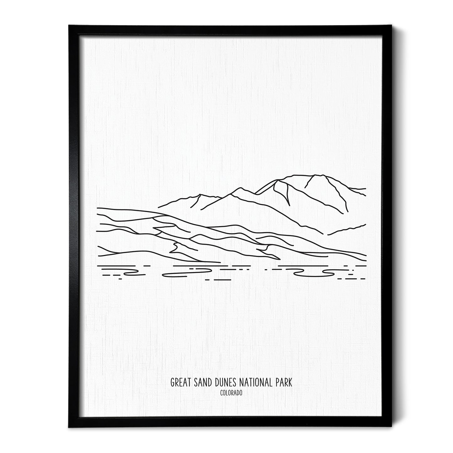 Great Sand Dunes National Park, Colorado Art Print