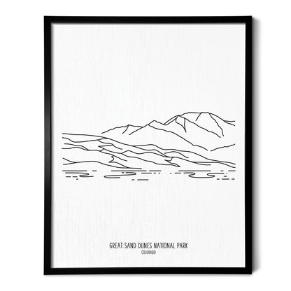 Great Sand Dunes National Park, Colorado Art Print