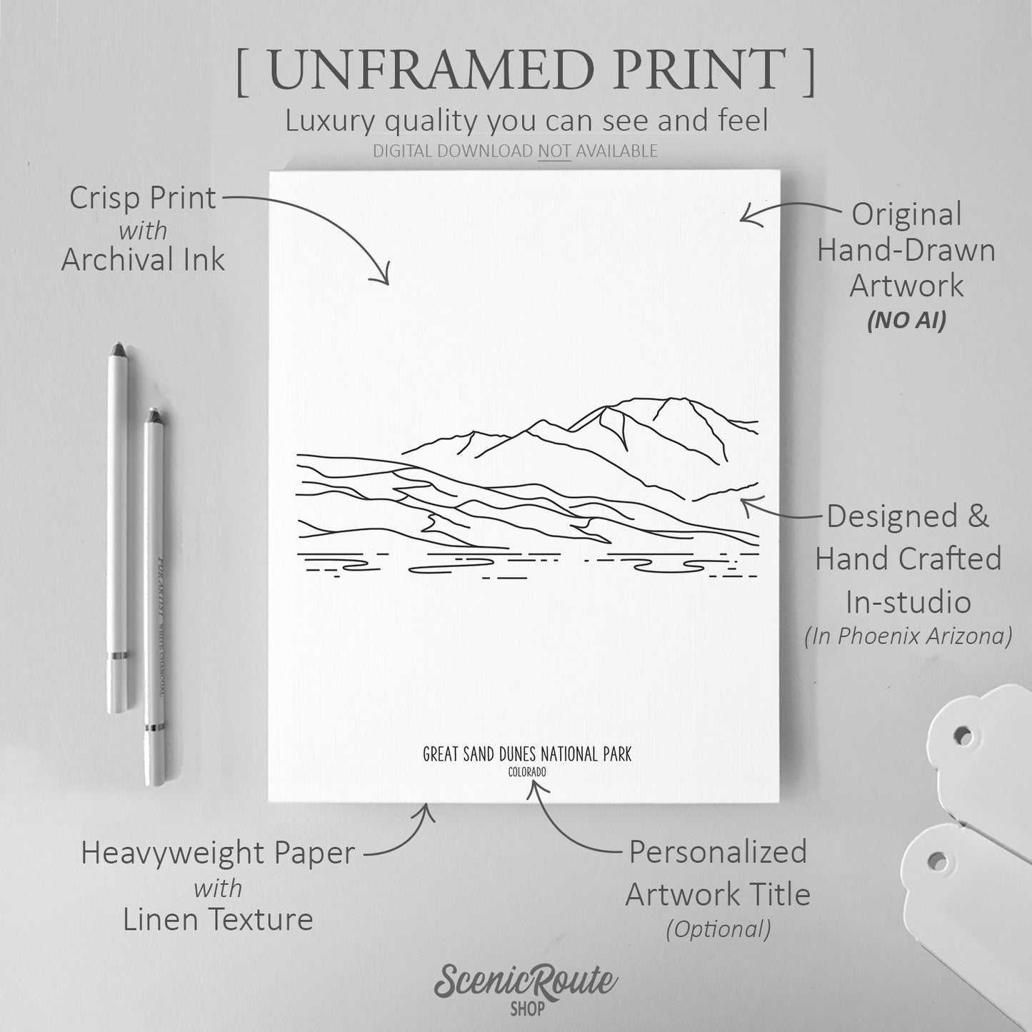 Great Sand Dunes National Park, Colorado Art Print