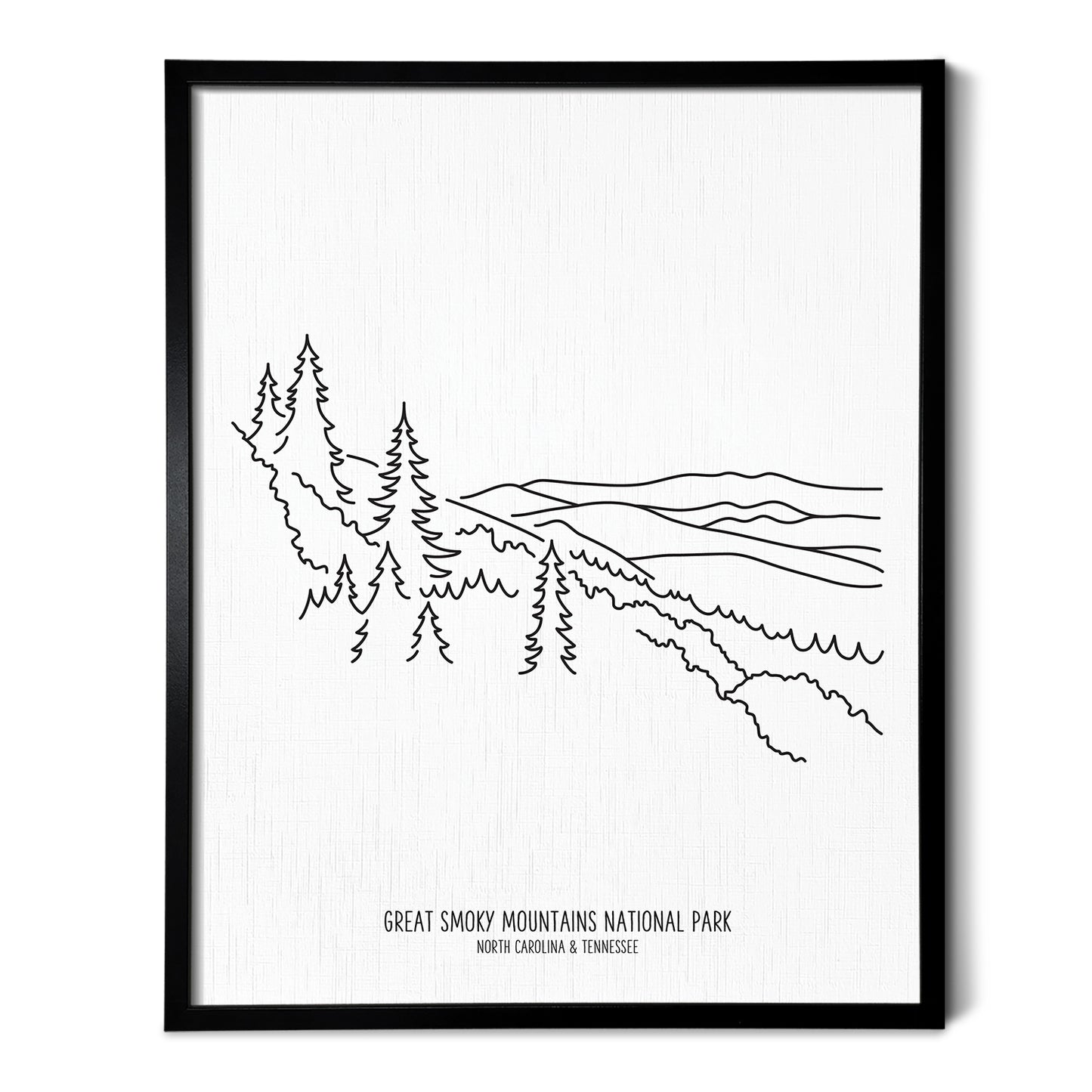 Great Smoky Mountains National Park, North Carolina & Tennessee Art Print