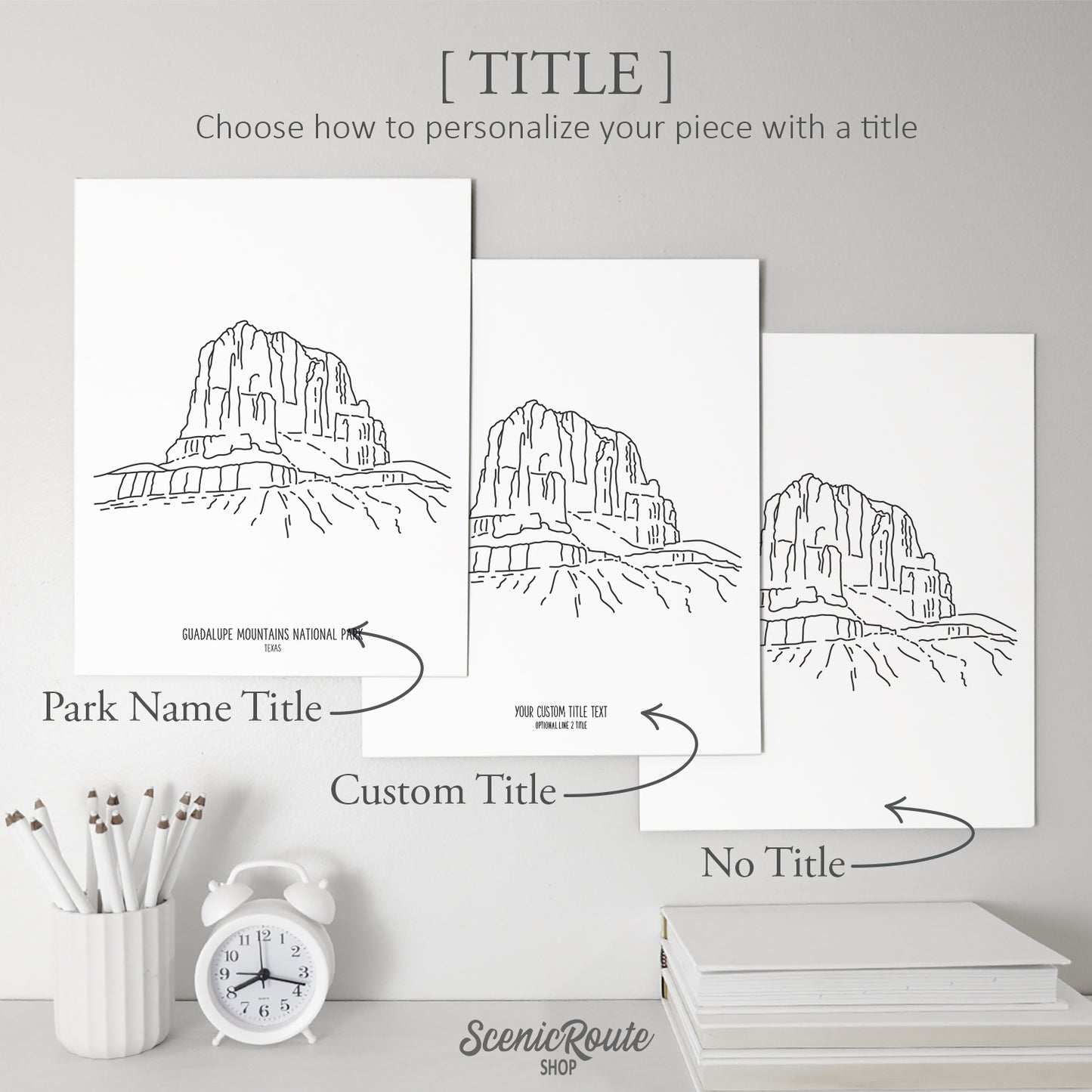 Guadalupe Mountains National Park, Texas Art Print