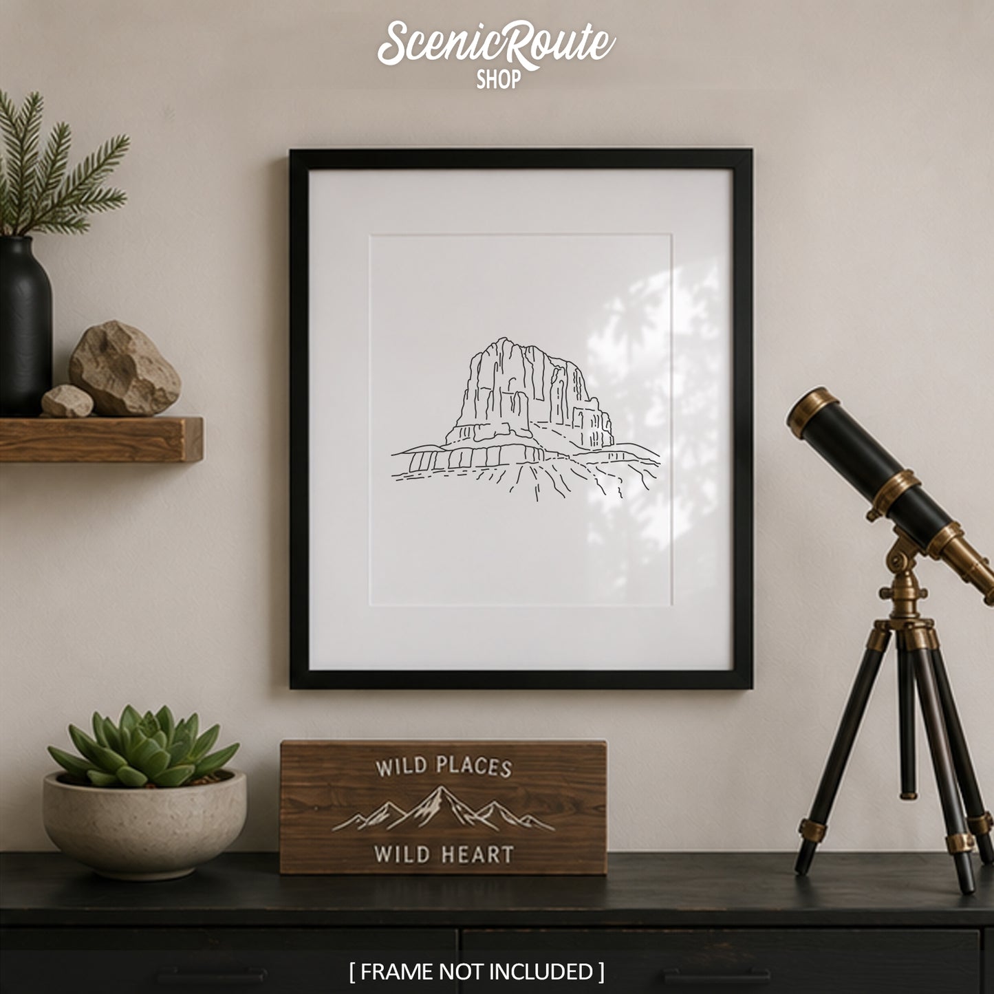 Guadalupe Mountains National Park, Texas Art Print