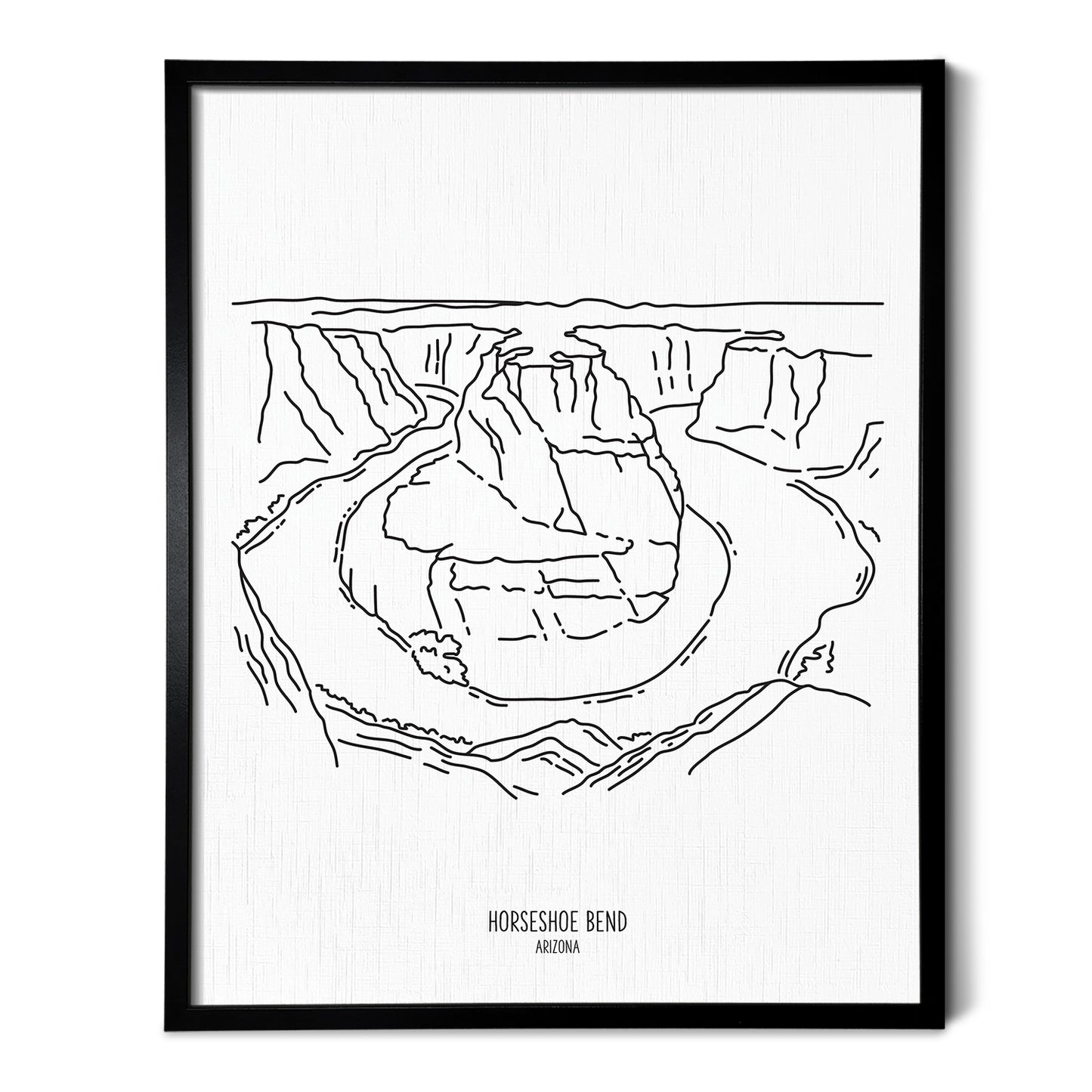 Horseshoe Bend, Arizona Art Print