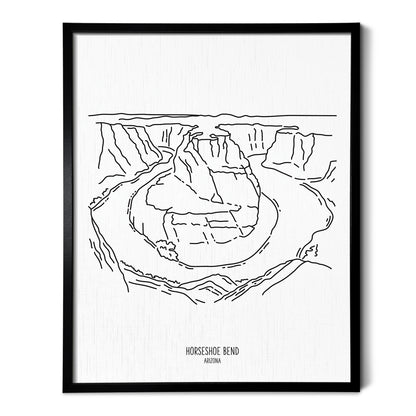 Horseshoe Bend, Arizona Art Print