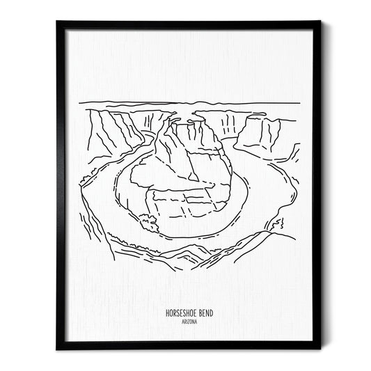 Horseshoe Bend, Arizona Art Print