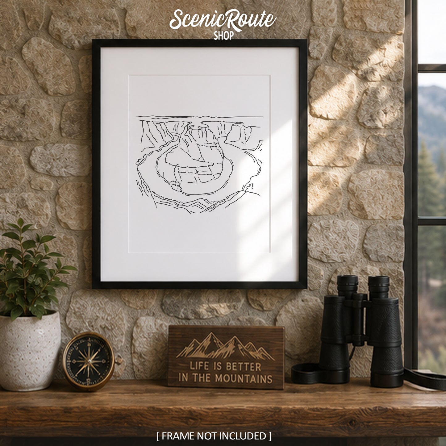 Horseshoe Bend, Arizona Art Print