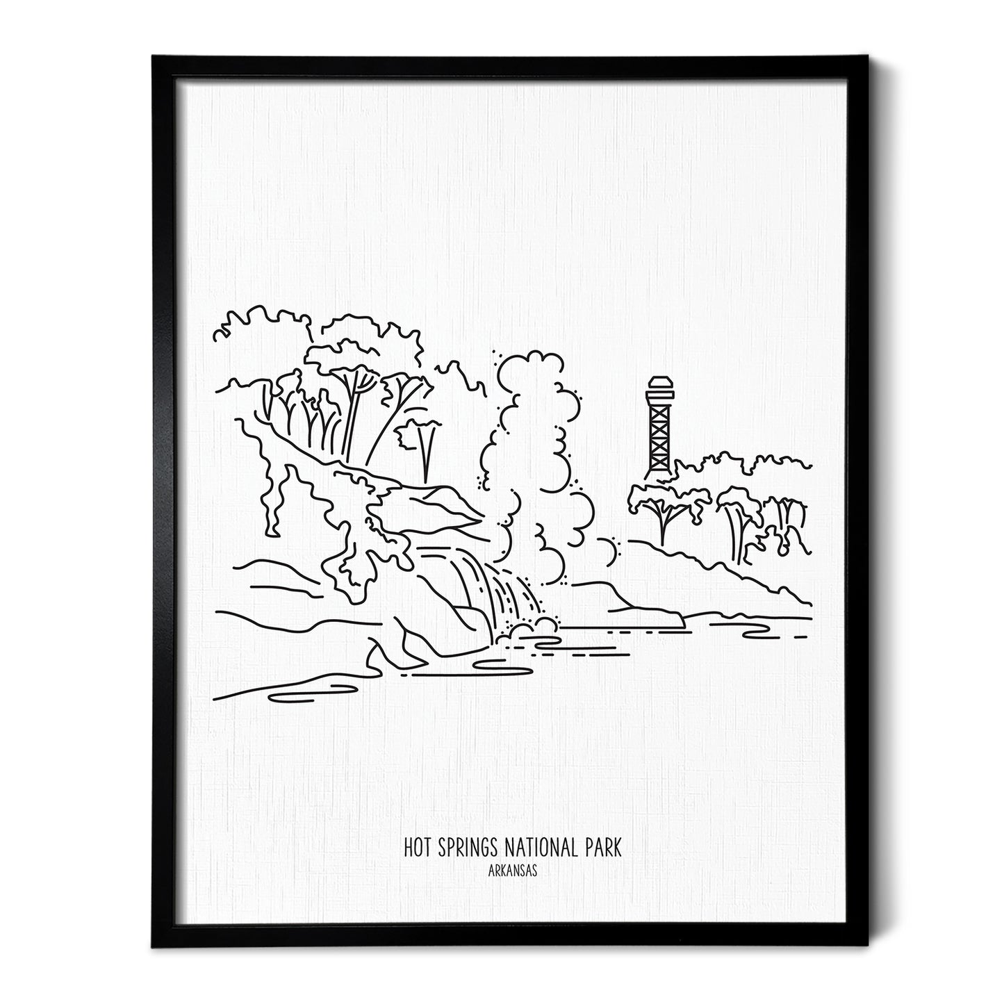 Hot Springs National Park, Arkansas Art Print