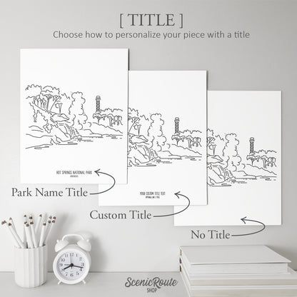 Hot Springs National Park, Arkansas Art Print
