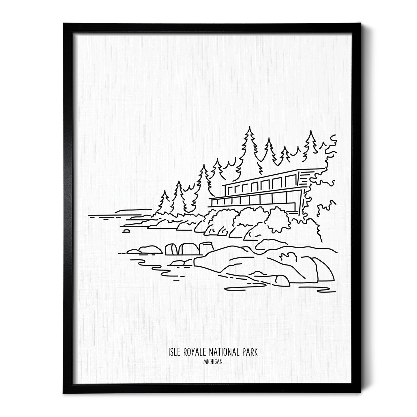 Isle Royale National Park, Michigan Art Print