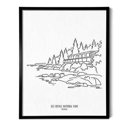 Isle Royale National Park, Michigan Art Print