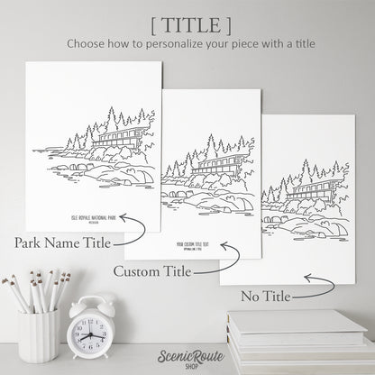 Isle Royale National Park, Michigan Art Print