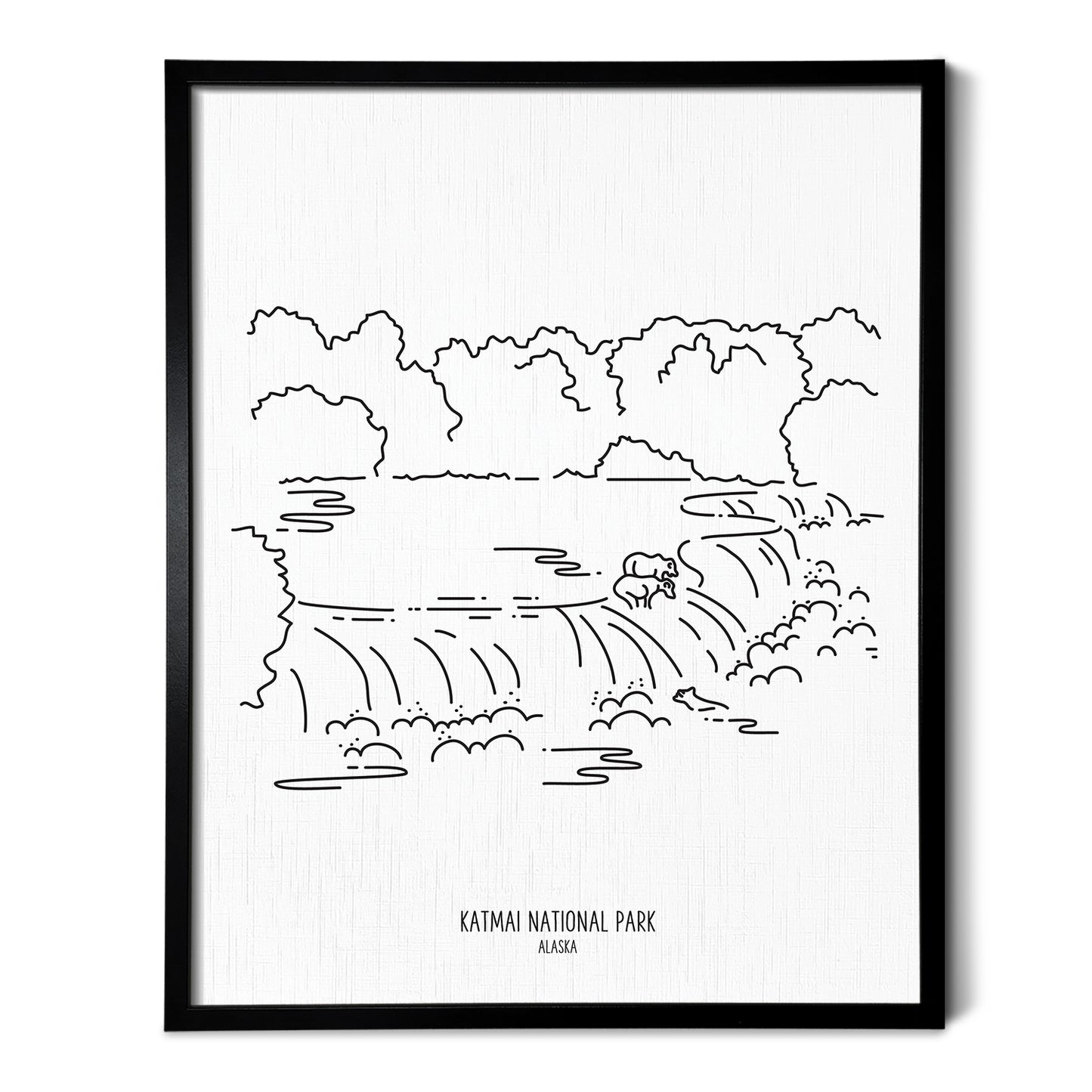 Katmai National Park, Alaska Art Print