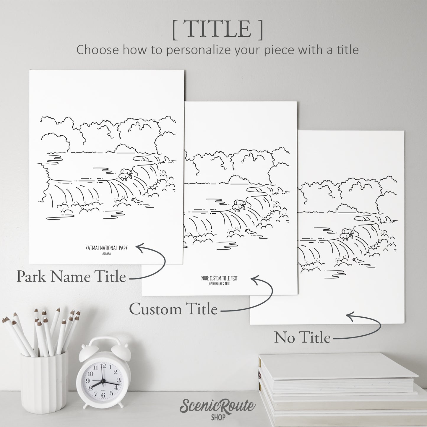 Katmai National Park, Alaska Art Print