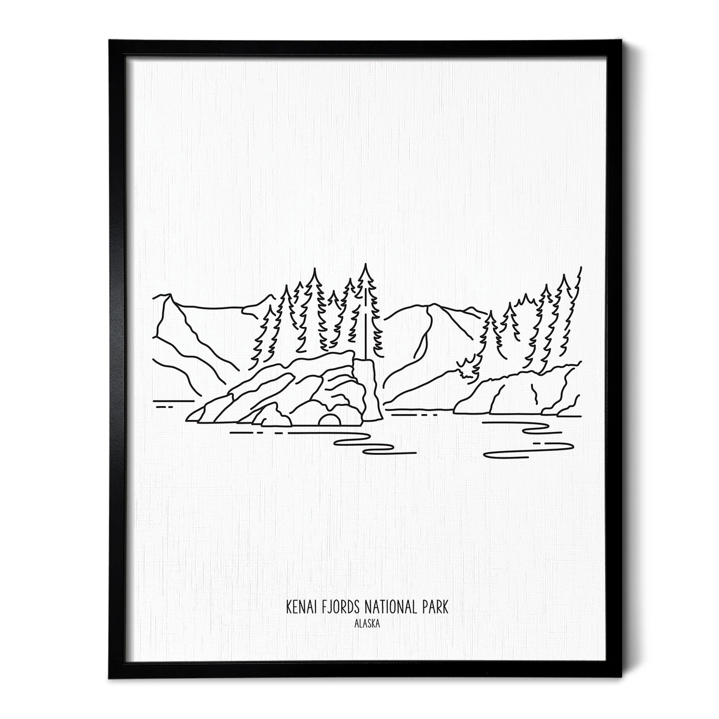Kenai Fjords National Park, Alaska Art Print