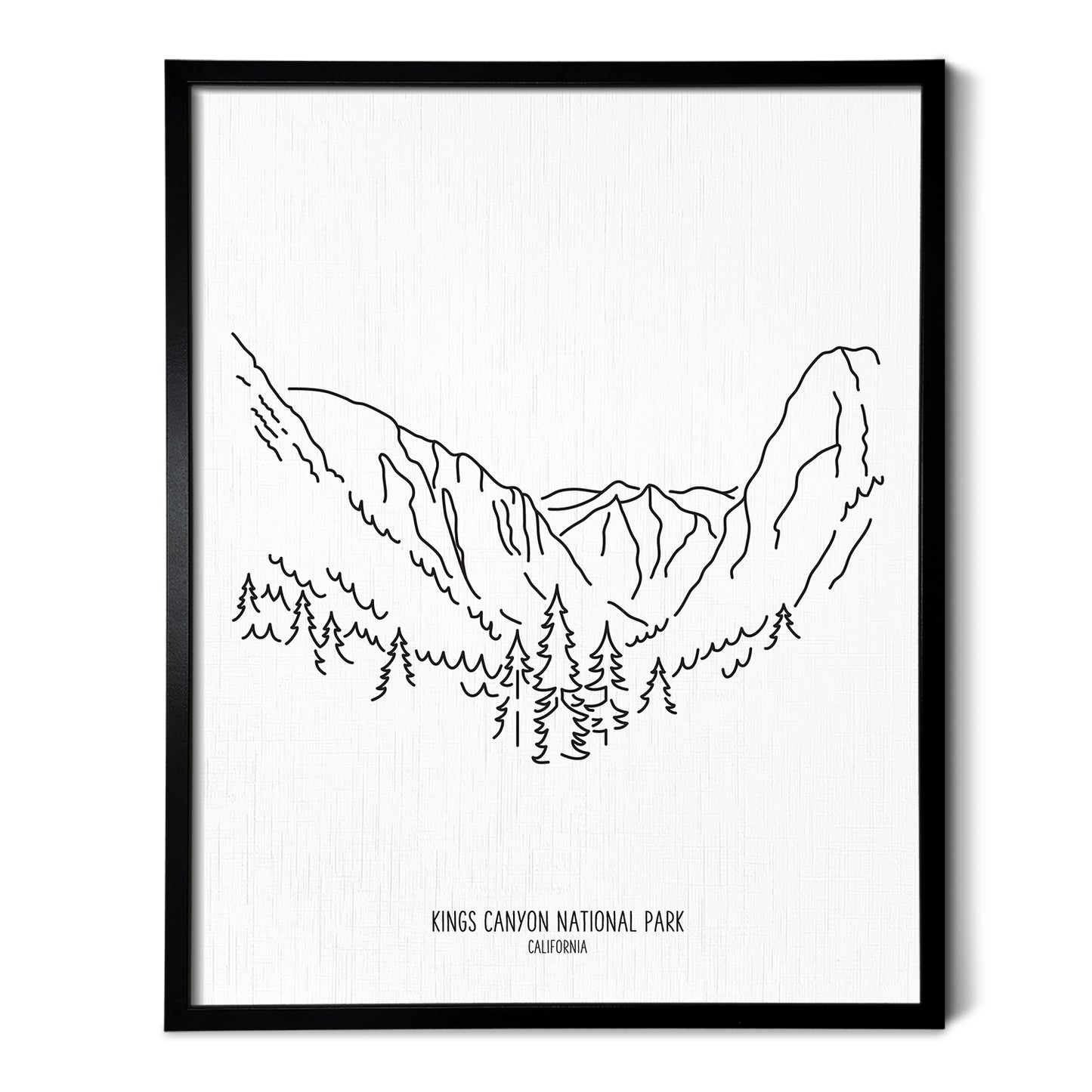 Kings Canyon National Park, California Art Print