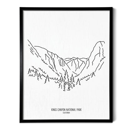 Kings Canyon National Park, California Art Print