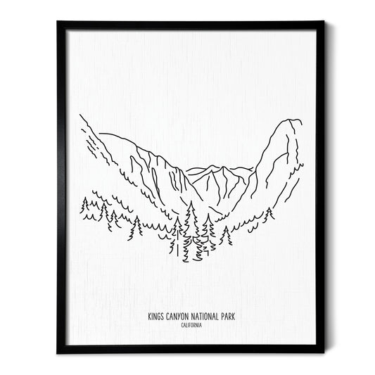Kings Canyon National Park, California Art Print