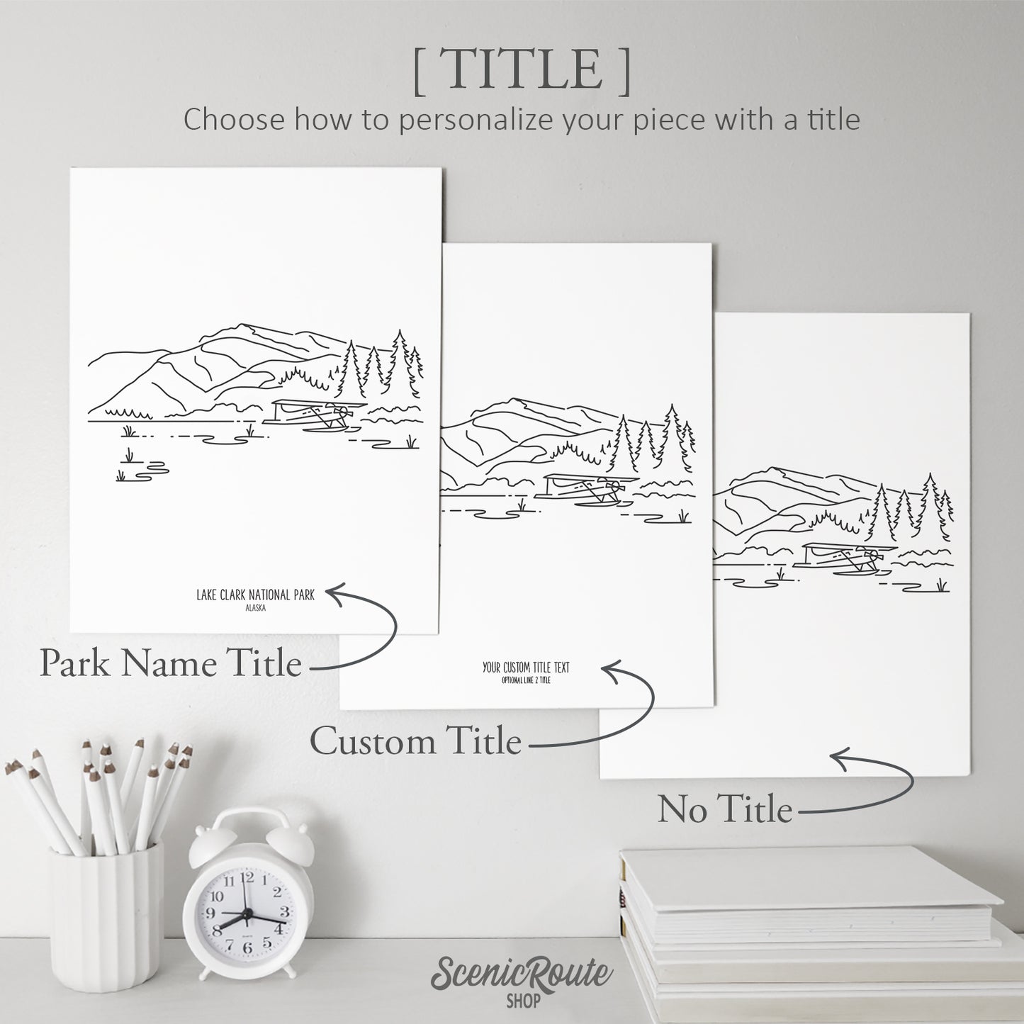 Lake Clark National Park, Alaska Art Print