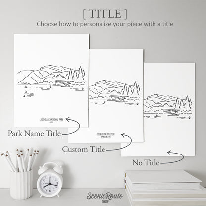 Lake Clark National Park, Alaska Art Print