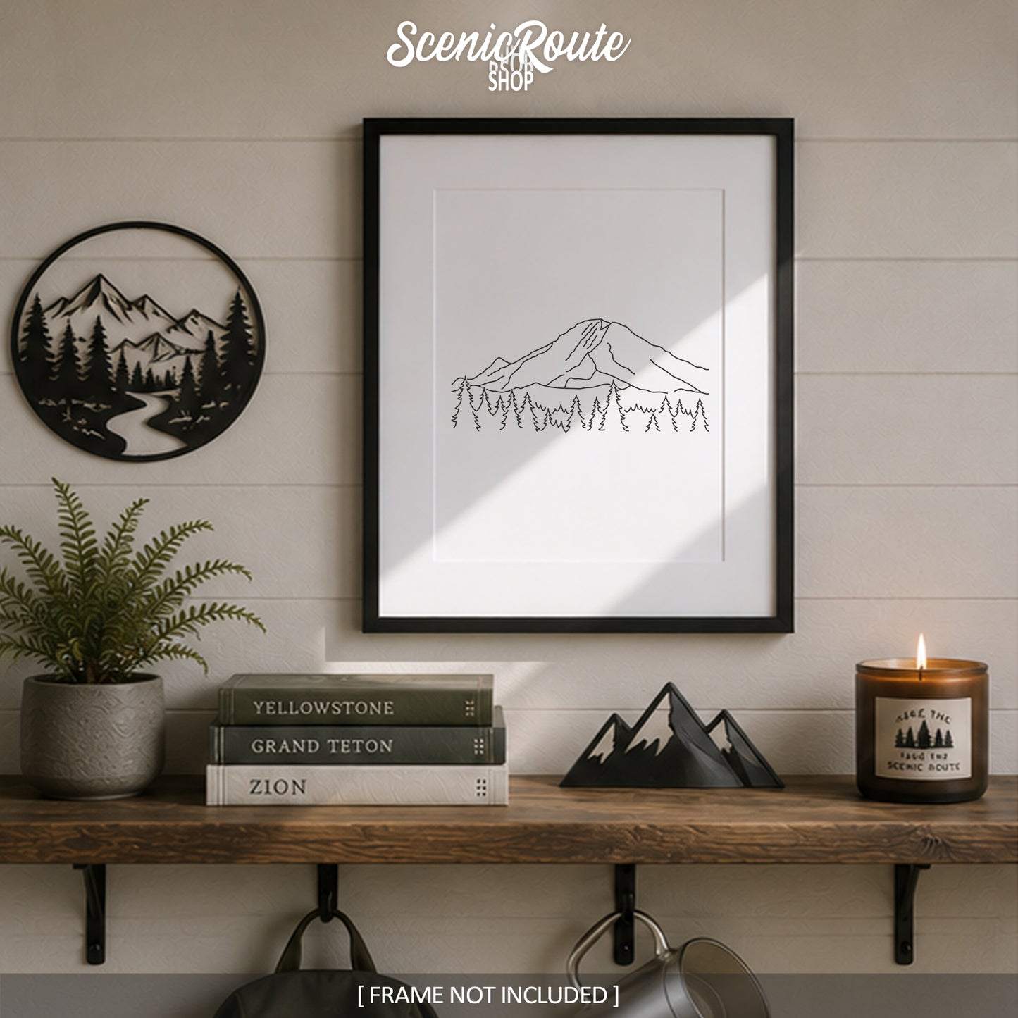 Mount Rainier National Park, Washington Art Print