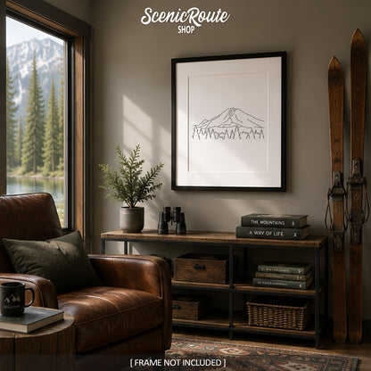 Mount Rainier National Park, Washington Art Print