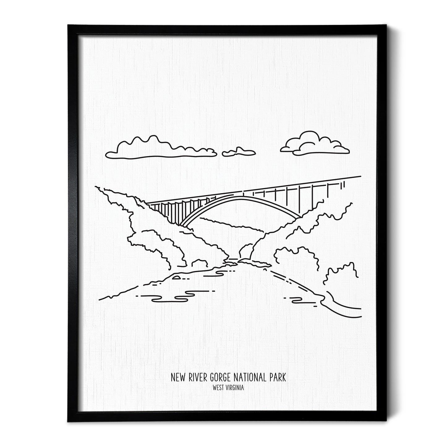 New River Gorge National Park, West Virginia Art Print
