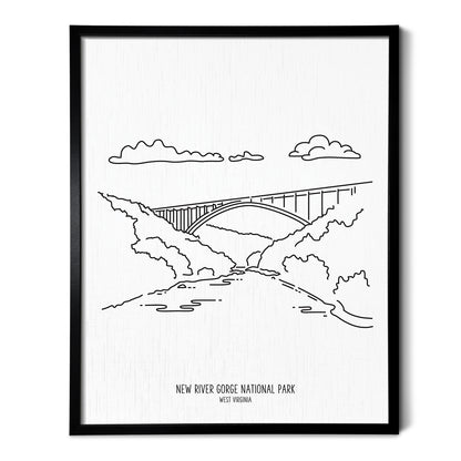New River Gorge National Park, West Virginia Art Print