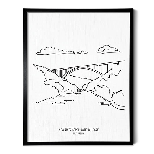 New River Gorge National Park, West Virginia Art Print