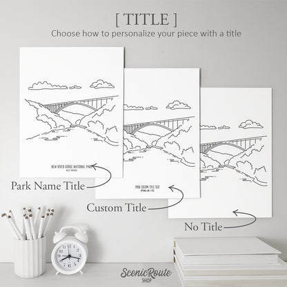 New River Gorge National Park, West Virginia Art Print