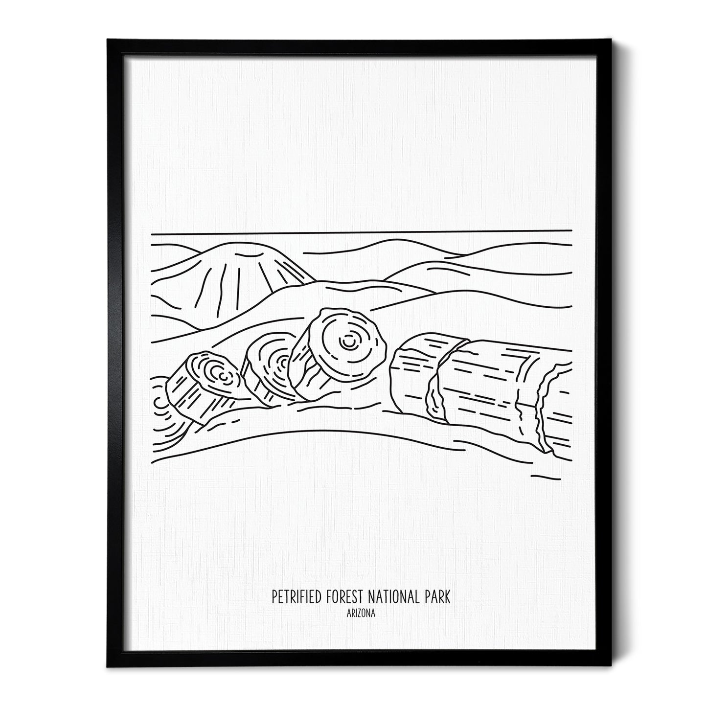 Petrified Forest National Park, Arizona Art Print