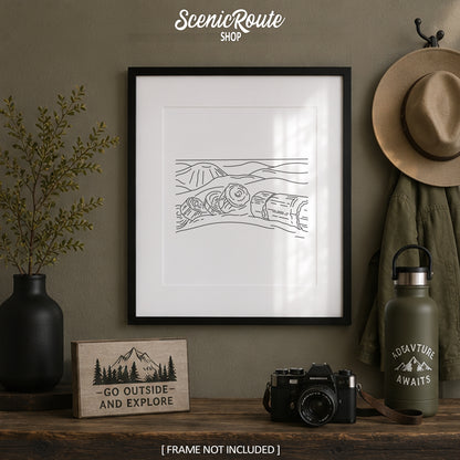 Petrified Forest National Park, Arizona Art Print