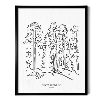 Redwood National Park, California Art Print