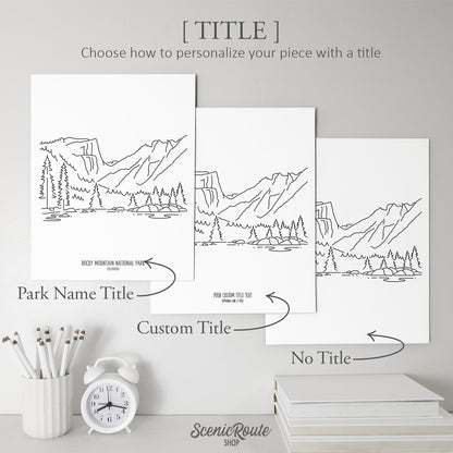 Rocky Mountain National Park, Colorado Art Print