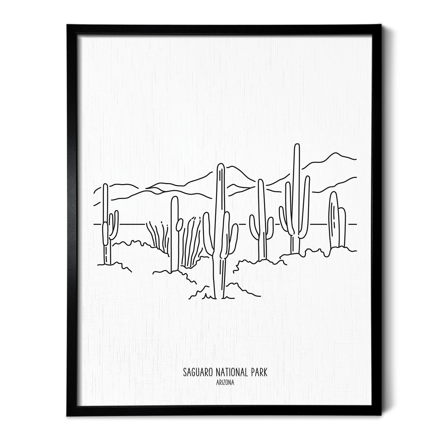 Saguaro National Park, Arizona Art Print