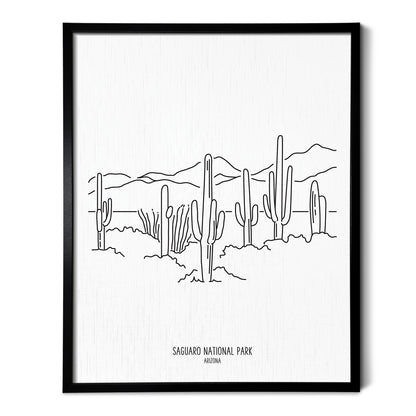 Saguaro National Park, Arizona Art Print