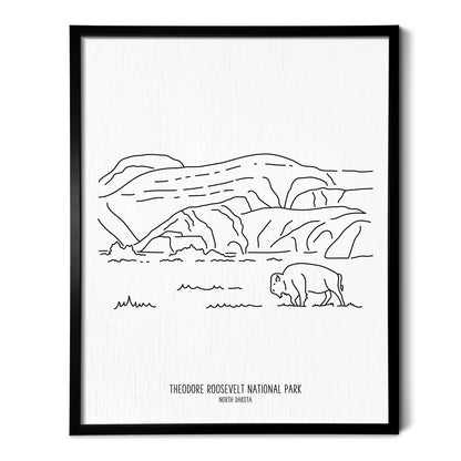 Theodore Roosevelt National Park, North Dakota Art Print
