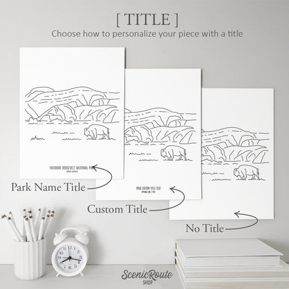 Theodore Roosevelt National Park, North Dakota Art Print