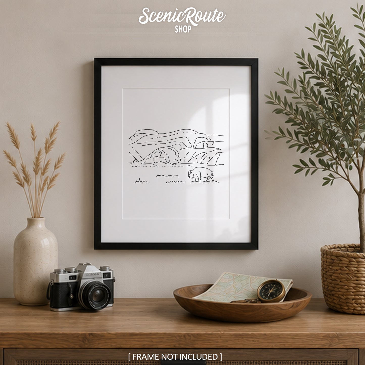 Theodore Roosevelt National Park, North Dakota Art Print