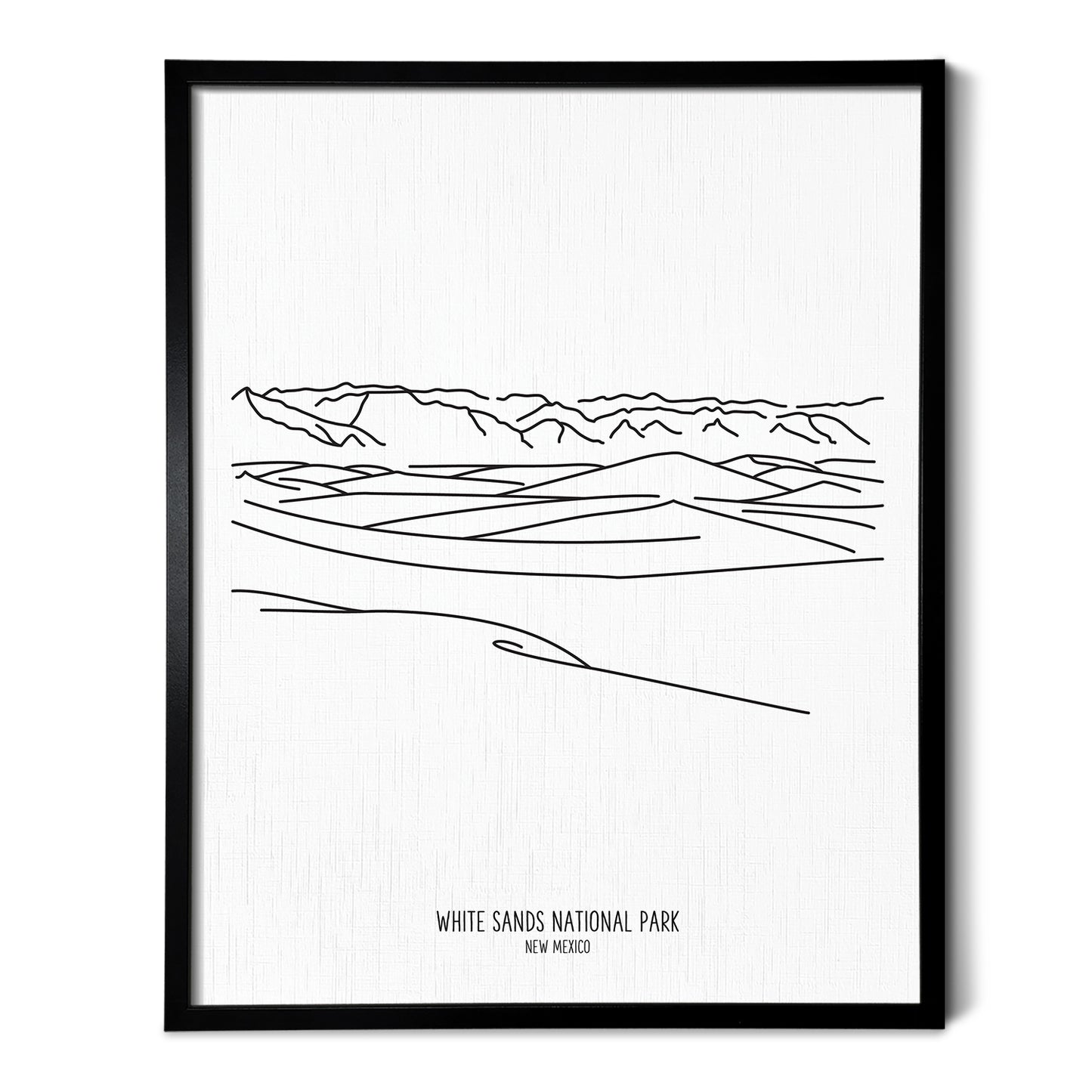 White Sands National Park, New Mexico Art Print