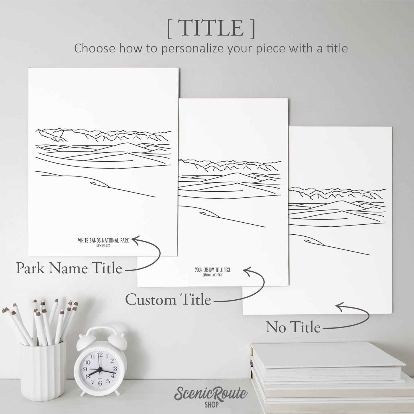 White Sands National Park, New Mexico Art Print