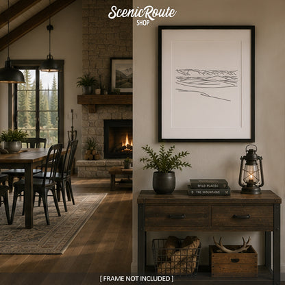 White Sands National Park, New Mexico Art Print