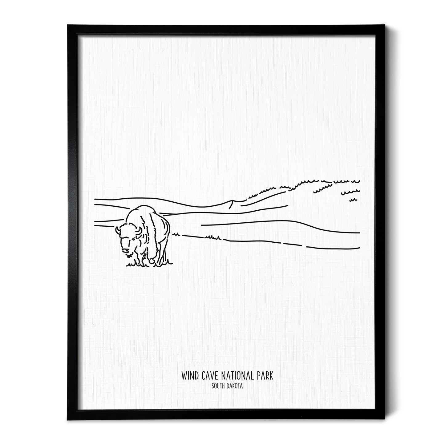 Wind Cave National Park, South Dakota Art Print
