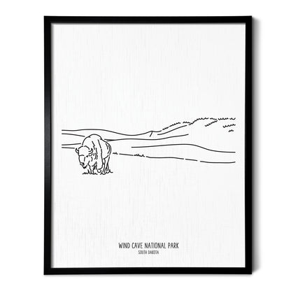 Wind Cave National Park, South Dakota Art Print