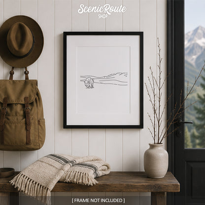 Wind Cave National Park, South Dakota Art Print